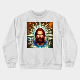 Christ's radiance of love Crewneck Sweatshirt